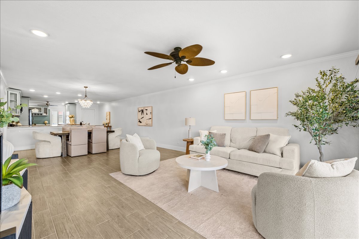 Great room open to the dining and kitchen, 4730 Brittany Dr S #36